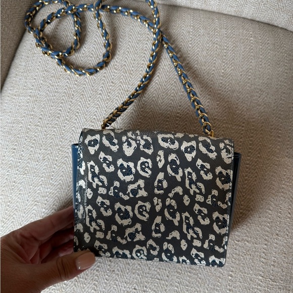 Salvatore Ferragamo Blue and Gray Crossbody Bag - Picture 5 of 10